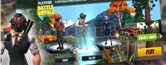 Play Fire Royale SellUnitySourceCode screenshot 2