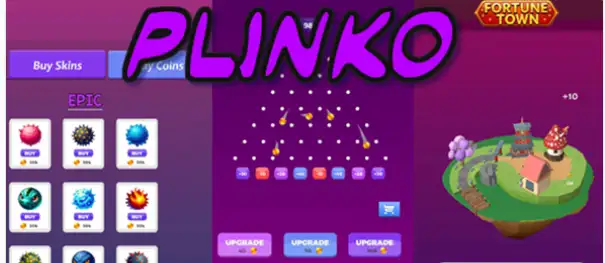 Plinko Town – Unique Plinko Game SellUnitySourceCode