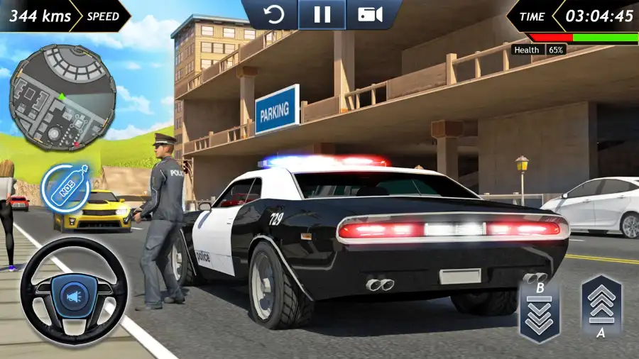 Police Car Simulator SellUnitySourceCode screenshot 3