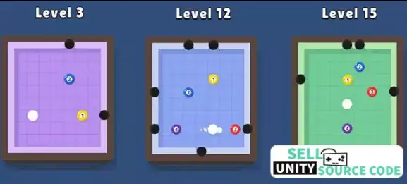 Pool 8 Master: Puzzle Game SellUnitySourceCode screenshot 2