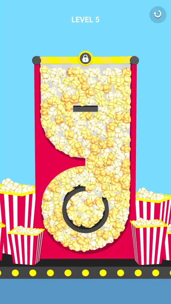 Popcorn 3D Bursting! SellUnitySourceCode screenshot 2