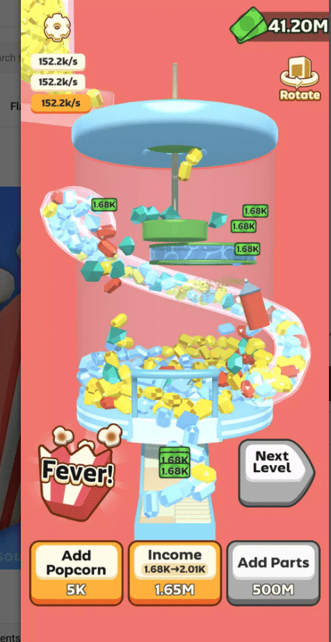 Popcorn Pop! – Hyper-Casual One-Tap Mobile Game screenshot 5