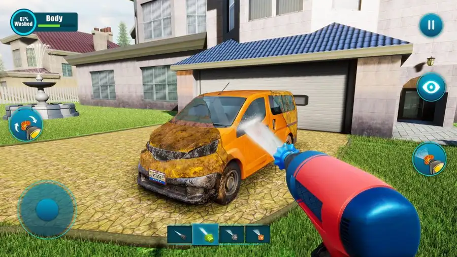 Power Washing Clean Simulator SellUnitySourceCode screenshot 3
