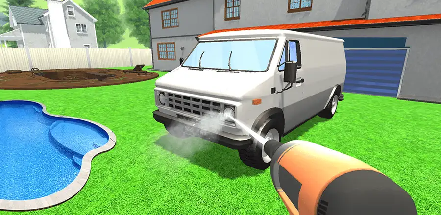 Power Washing Clean Simulator SellUnitySourceCode screenshot 4