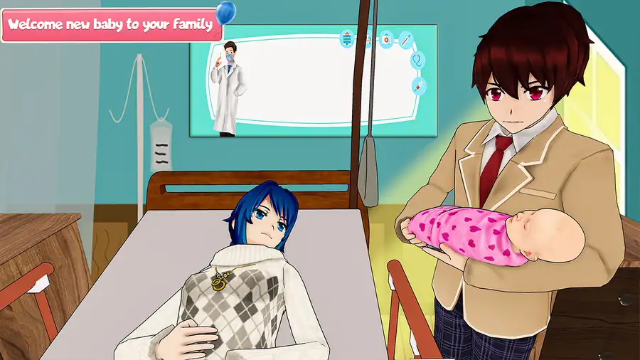 Pregnant Mother Family Life SellUnitySourceCode screenshot 5