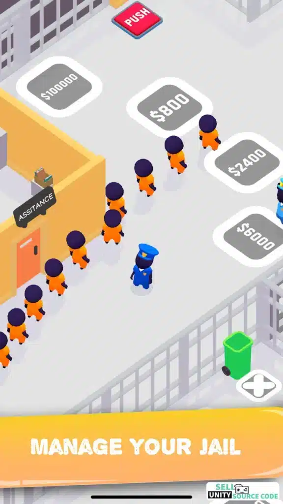 Prison Tycoon: Idle Game SellUnitySourceCode screenshot 3