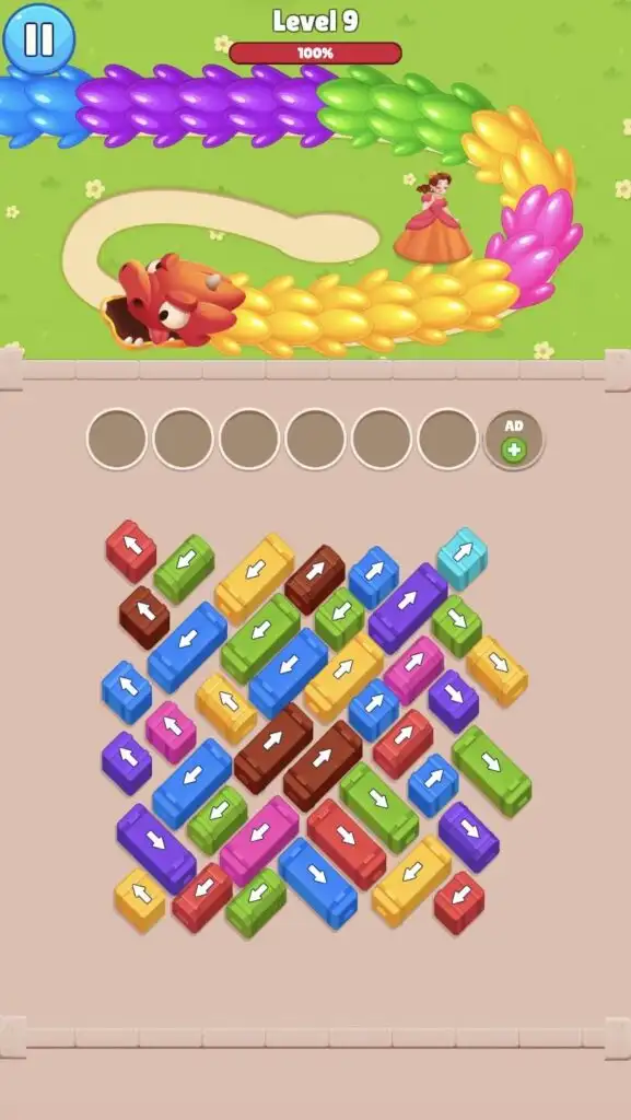 Queen Rescue – Dragon Puzzle SellUnitySourceCode screenshot 5