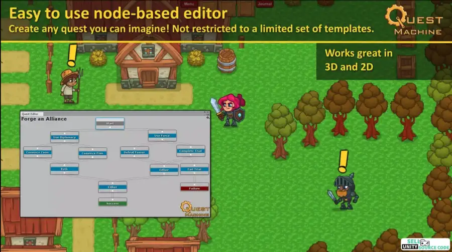 Quest Machine SellUnitySourceCode screenshot 3