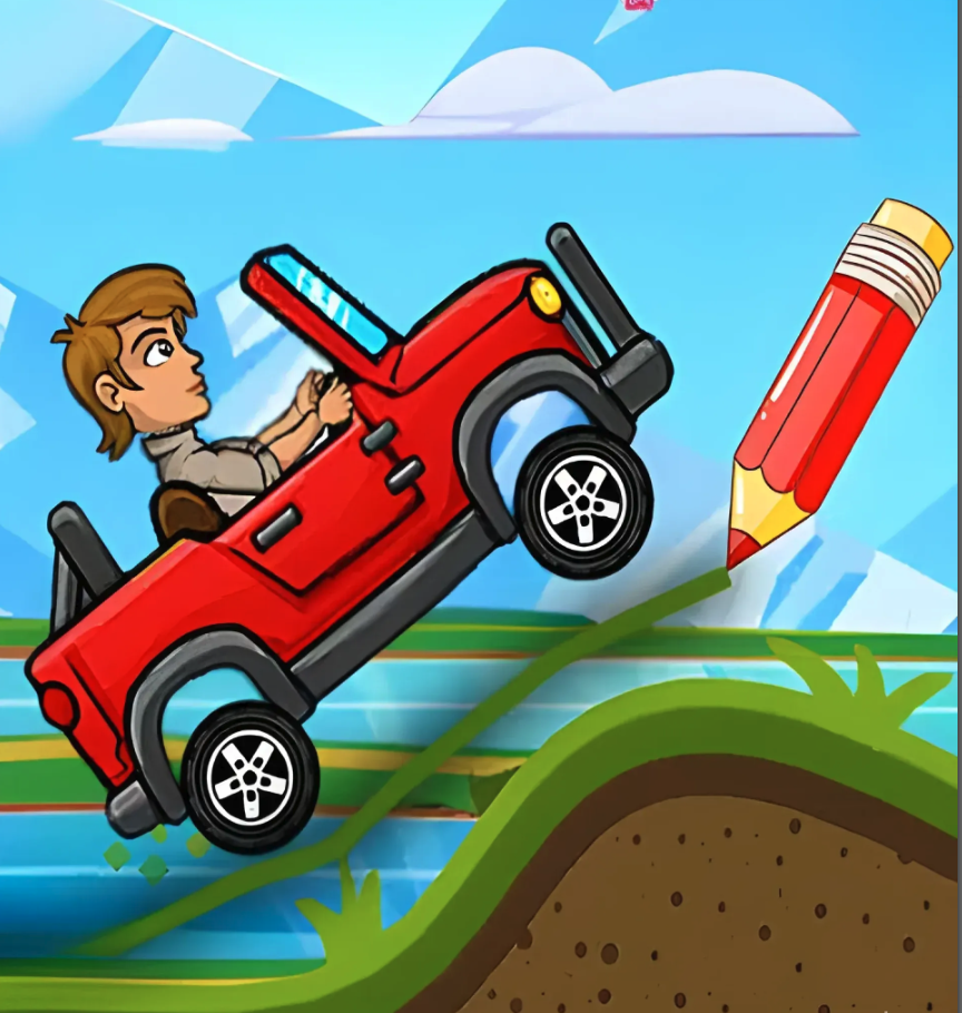 Racing Draw Line - Hill Climb