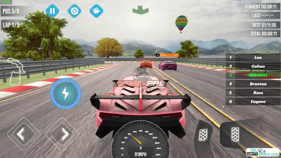 Racing Game Unity Car Racing Source Code SellUnitySourceCode screenshot 2
