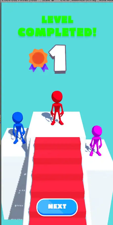 Racing on Bridge SellUnitySourceCode  screenshot 4