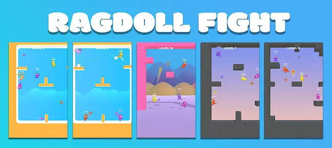 Ragdoll Fight SellUnitySourceCode screenshot 2