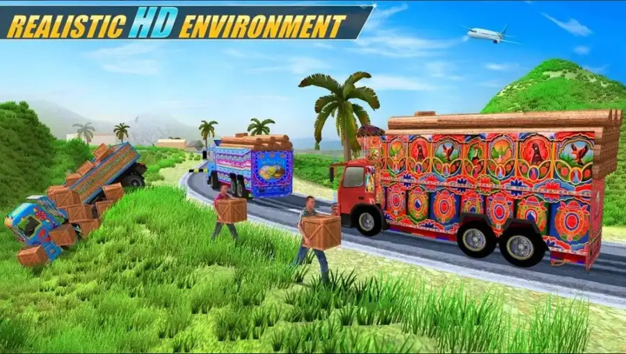 Real Cargo Truck Driver SellUnitySourceCode screenshot 4
