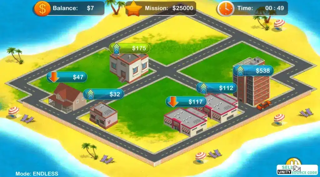 Real State Tycoon SellUnitySourceCode screenshot 3
