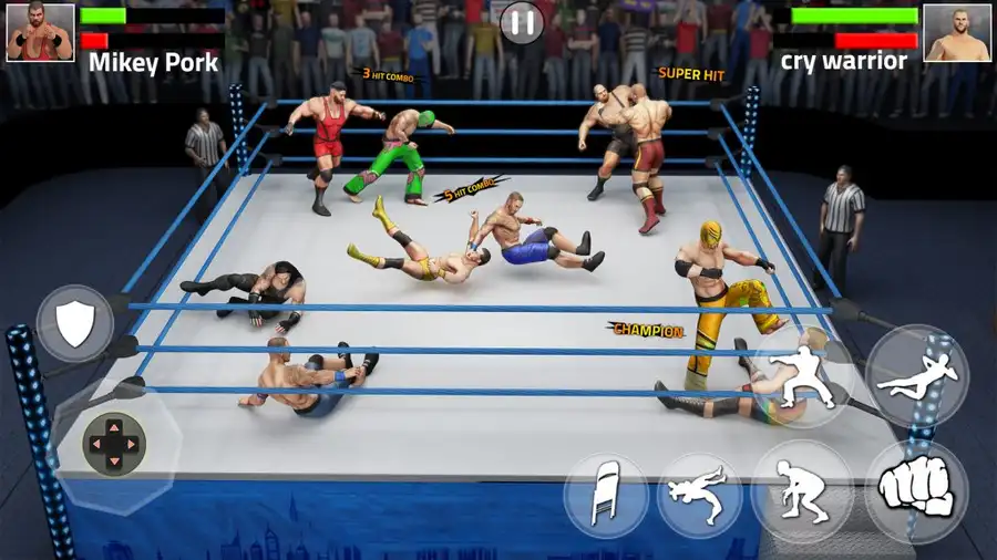 Real Wrestling Revolution Game SellUnitySourceCode screenshot 4