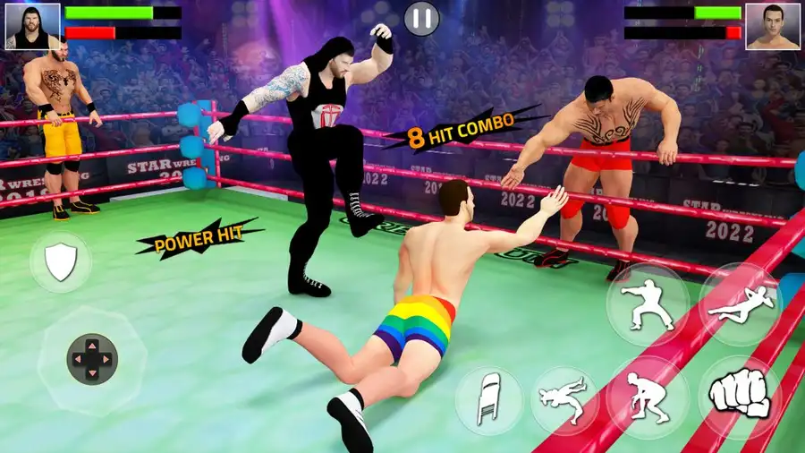 Real Wrestling Revolution Game SellUnitySourceCode screenshot 5