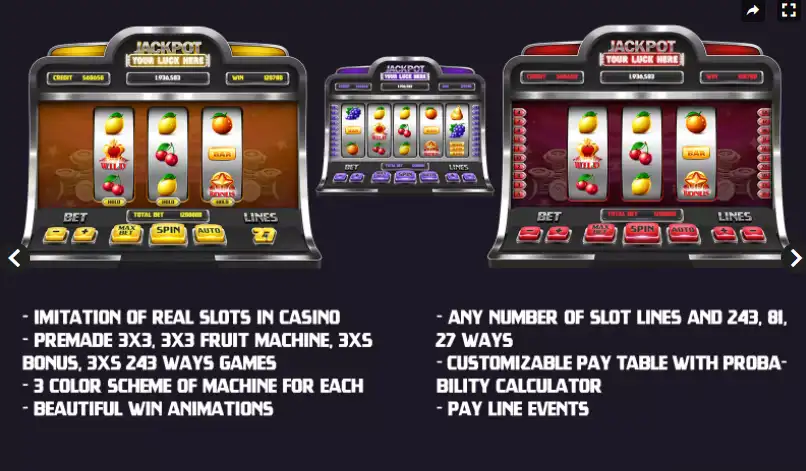  Realistic Slot Machine – Complete Unity Slot Game System screenshot 4