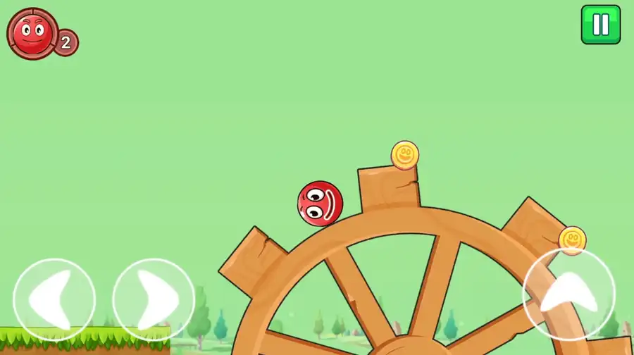 Red Bounce Ball Adventure: Platform Jump SellUnitySourceCode.com screenshot 4