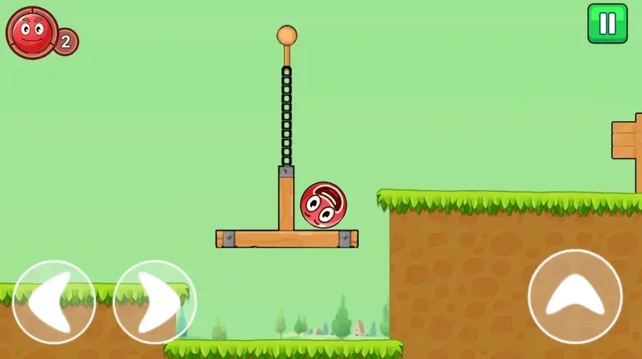 Red Bounce Ball Adventure: Platform Jump SellUnitySourceCode.com screenshot 5