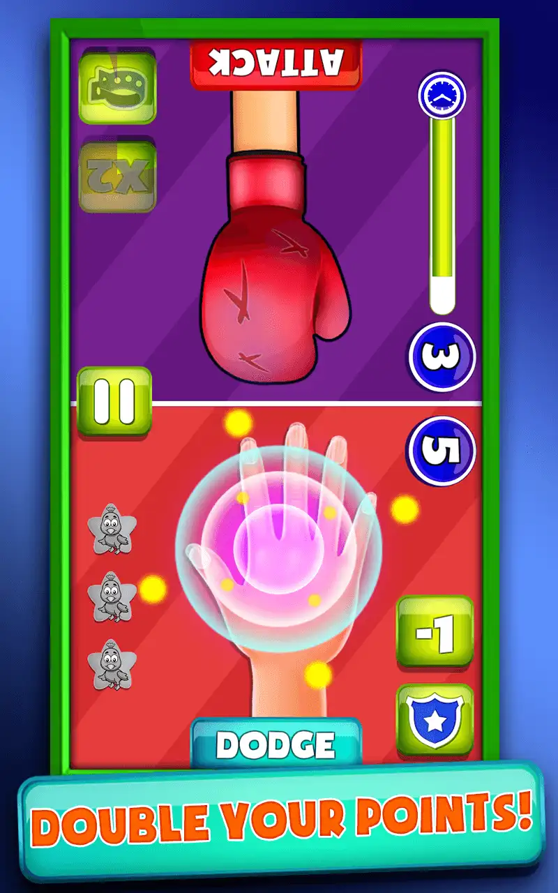 Red Hand Slap Game SellUnitySourceCode screenshot 5