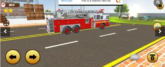 Rescue Fire Truck Simulator: Driving Game SellUnitySourceCode screenshot 2