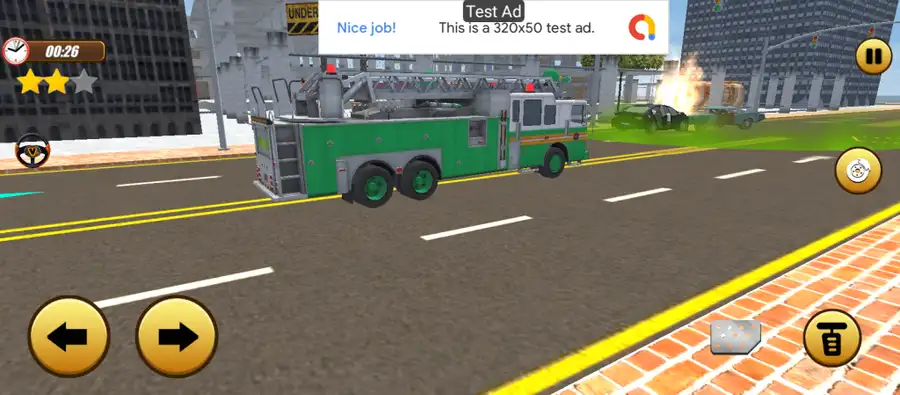 Rescue Fire Truck Simulator: Driving Game SellUnitySourceCode screenshot 5