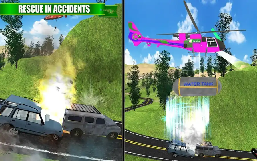 Rescue Games: Helicopter Rescue Simulator 2018 SellUnitySourceCode screenshot 2
