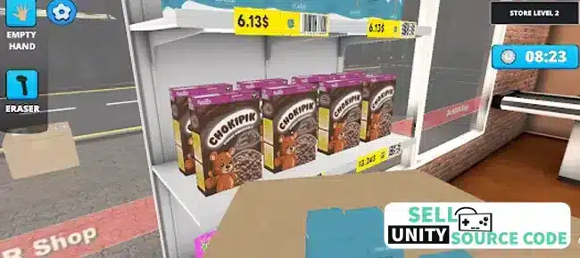 Retail Store Simulator SellUnitySourceCode