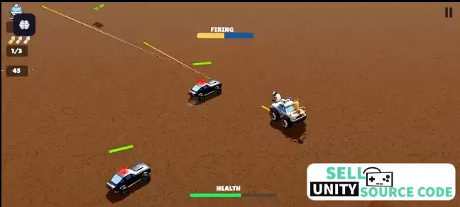 Robber Car Cop Shooter SellUnitySourceCode  screenshot 3