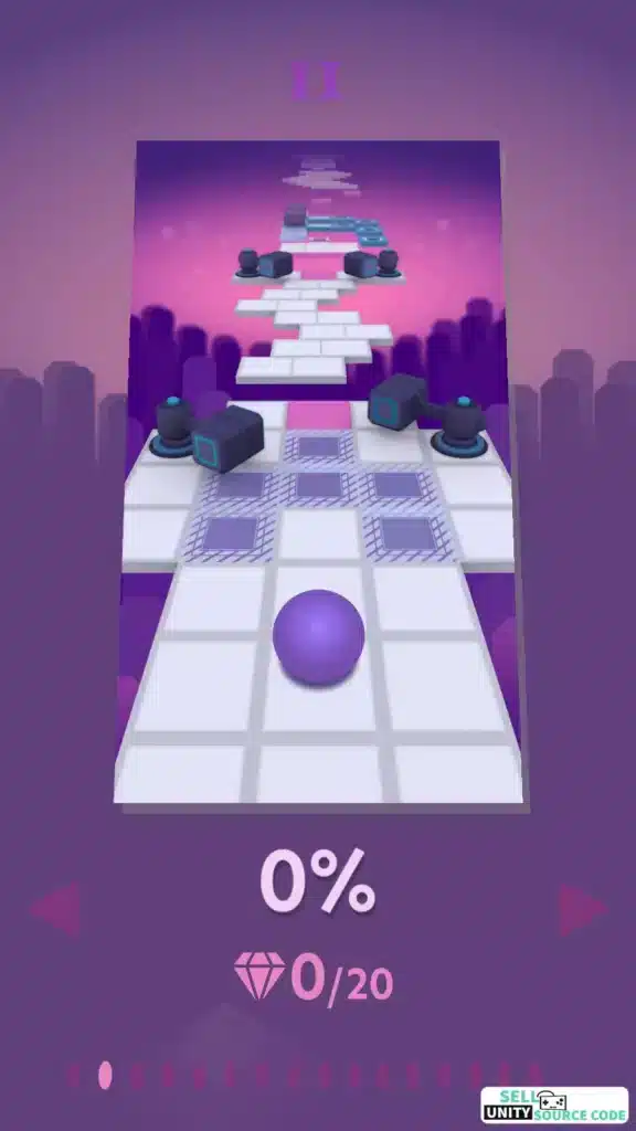 Rolling Sky Ball SellUnitySourceCode  screenshot 4