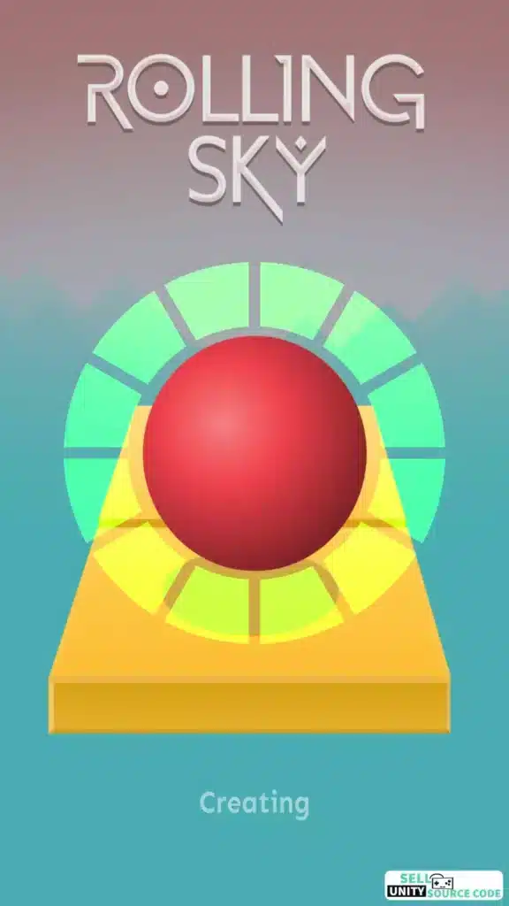 Rolling Sky Ball SellUnitySourceCode  screenshot 5