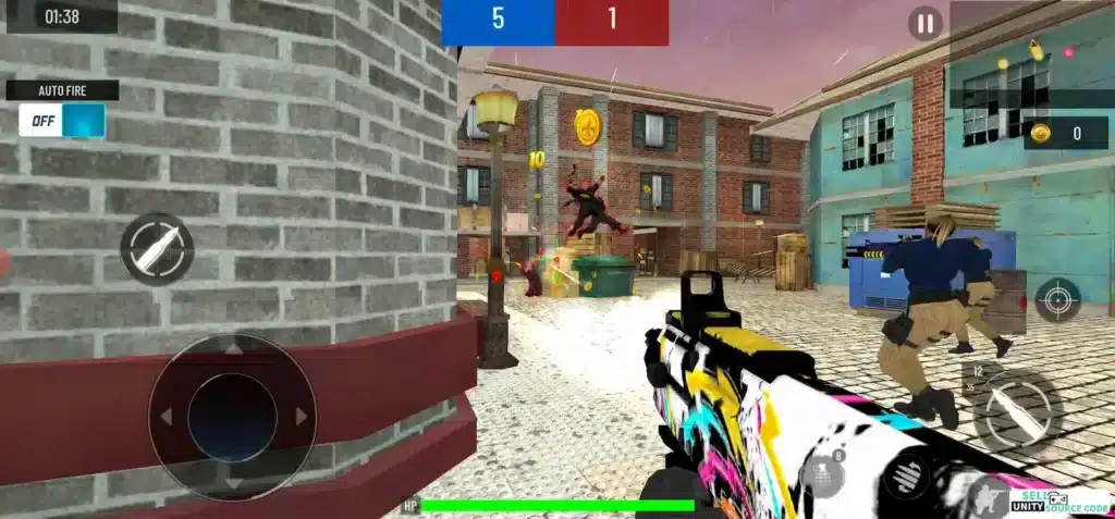 Royal Battle Commando Shooting war SellUnitySourceCode