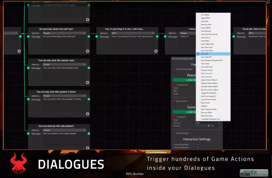 RPG Builder SellUnitySourceCode screenshot 5