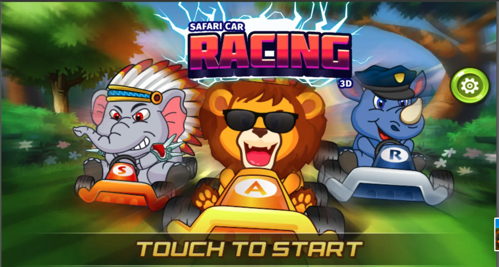 Safari Car Racing 3D - Unity Source Code screenshot 3