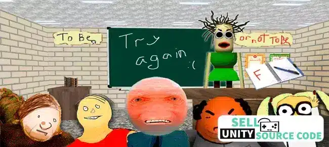 Scary Teacher in Education Literary Grammar SellUnitySourceCode screenshot 3