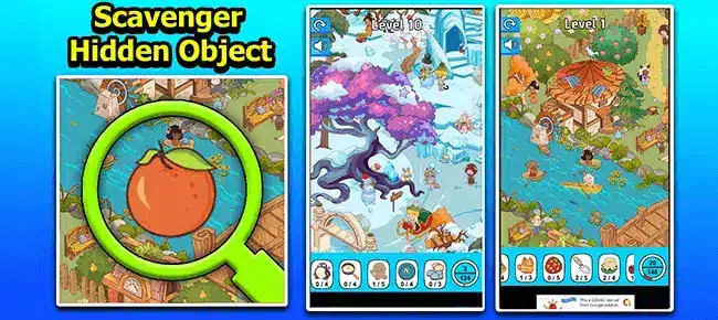 Scavenger Hidden Object Hunt Game Unity Source Cod SellUnitySourceCode
