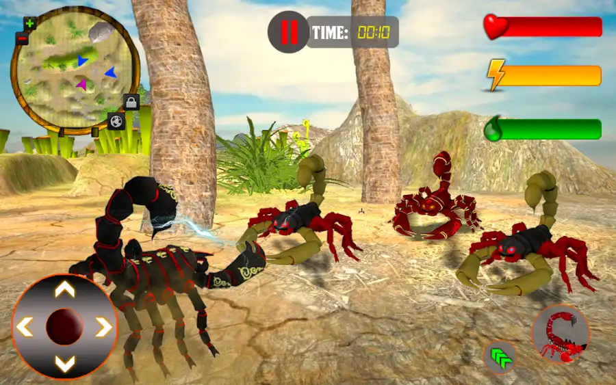 Scorpion Survival Simulator 2017: Scorpion Games SellUnitySourceCode screenshot 2
