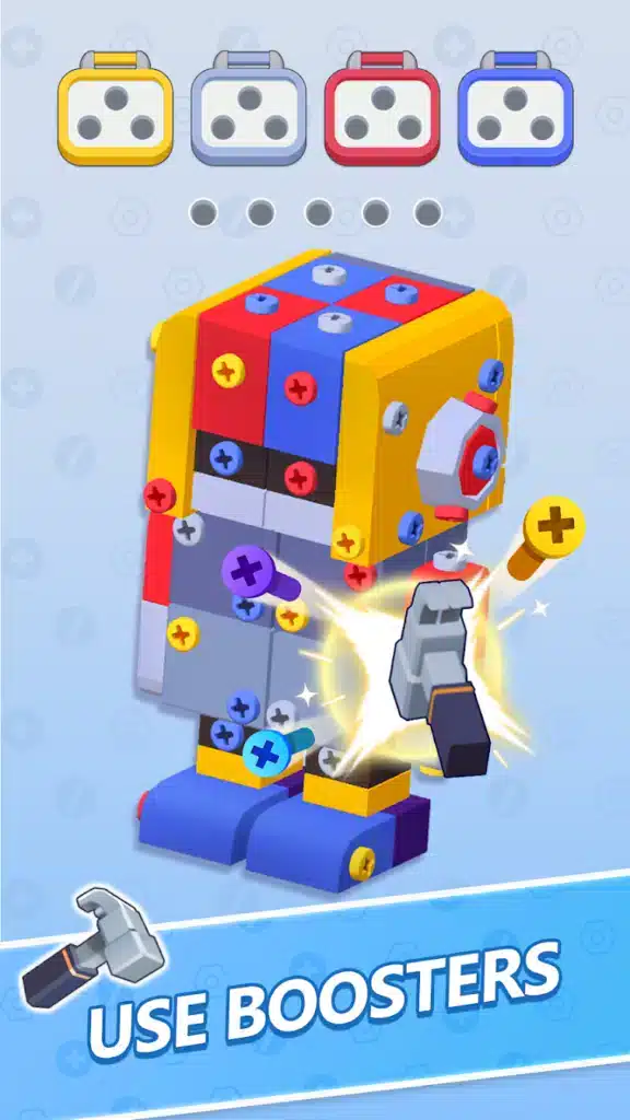 Screw Bolts 3D Puzzle screenshot 4