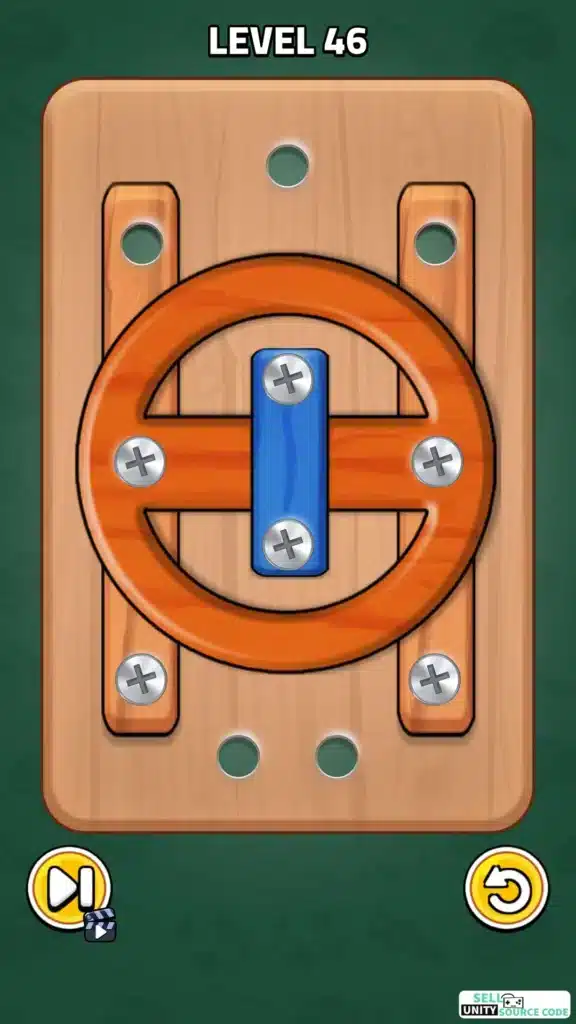 Screw Pin Escape SellUnitySourceCode screenshot 2