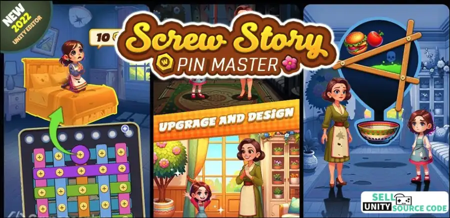 Screw Story: Pin Master | SellUnitySourceCode screenshot 3