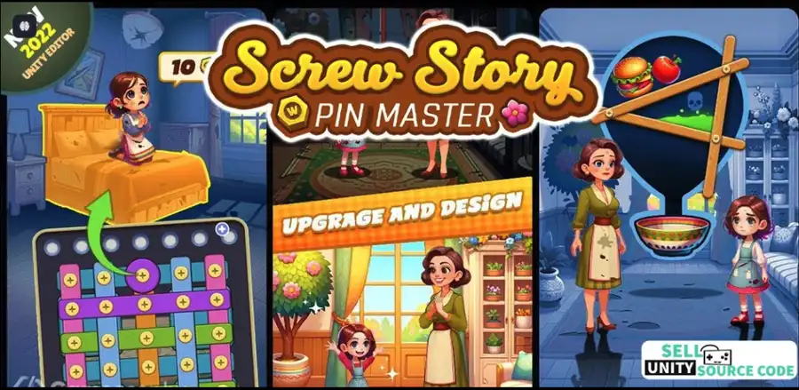 Screw Story: Pin Master | SellUnitySourceCode screenshot 4