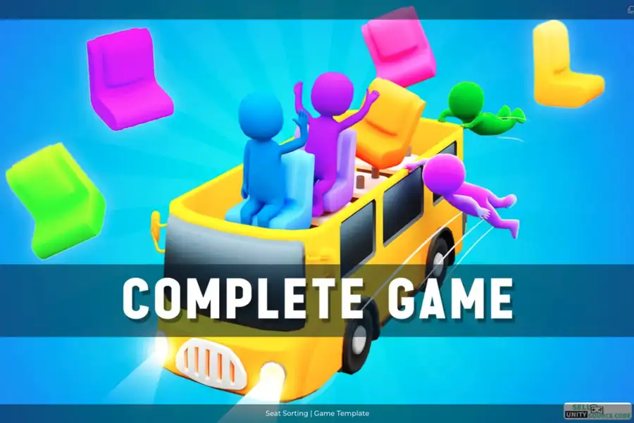 Seat Sorting | Game Template SellUnitySourceCode screenshot 3