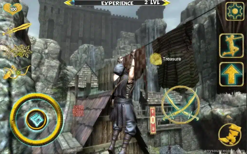 Shadowy Samurai Assassin Creed Game SellUnitySourceCode screenshot 2