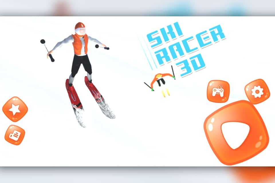Ski Racer Unity 3D Game (Android & IOS) SellUnitySourceCode