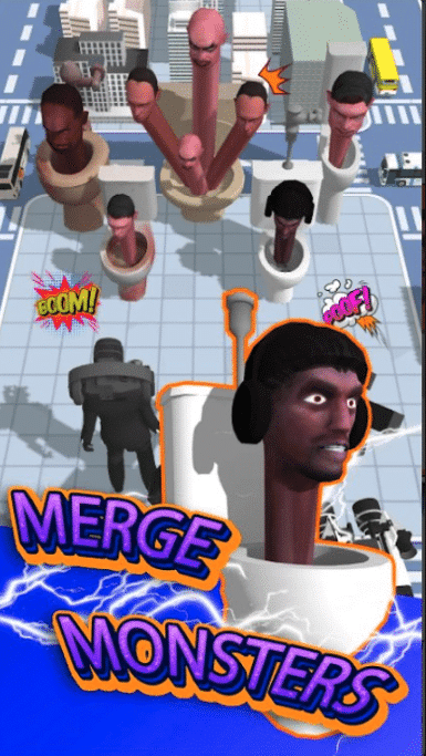 skibdi toilet merge SellUnitySourceCode screenshot 3
