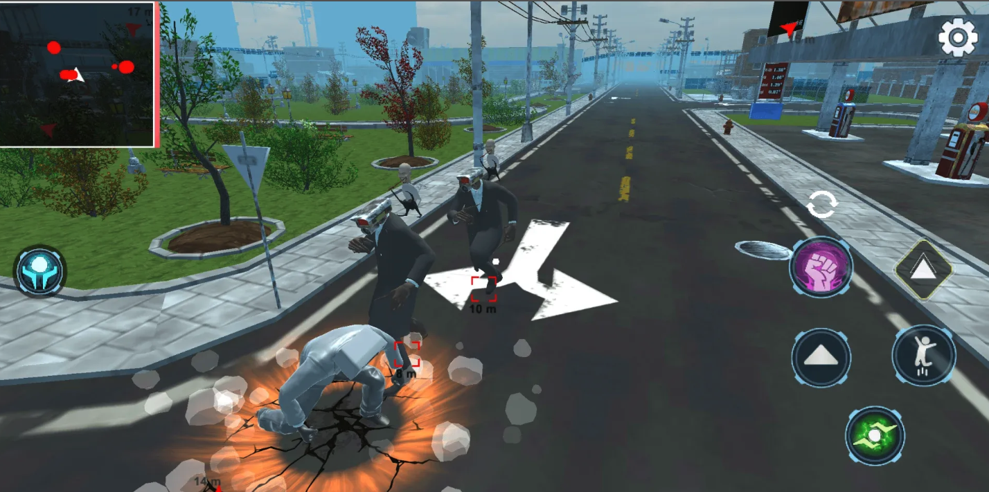 Skibidi Rope Hero screenshot 6