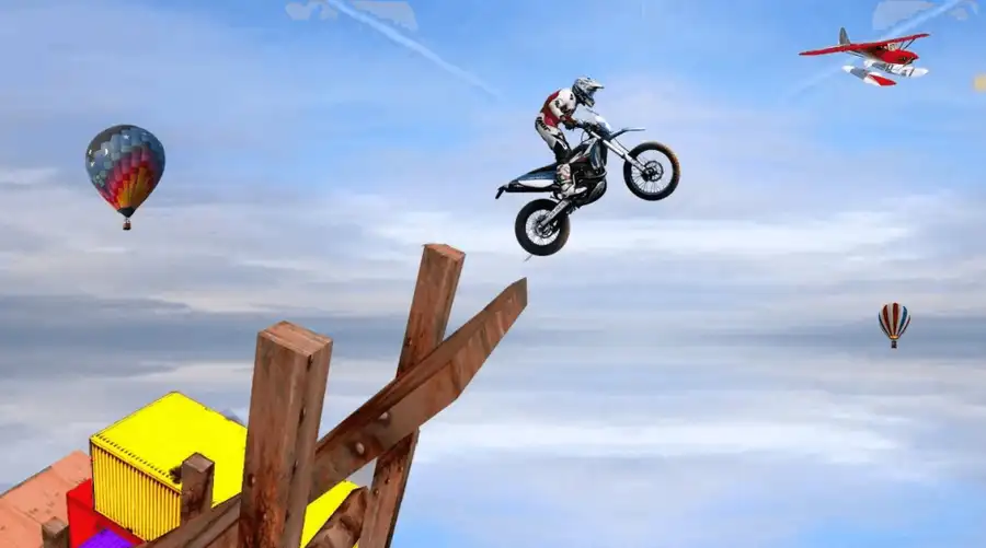 Sky bike stunt 3d | Bike Race – Free Bike Games SellUnitySourceCode screenshot 5