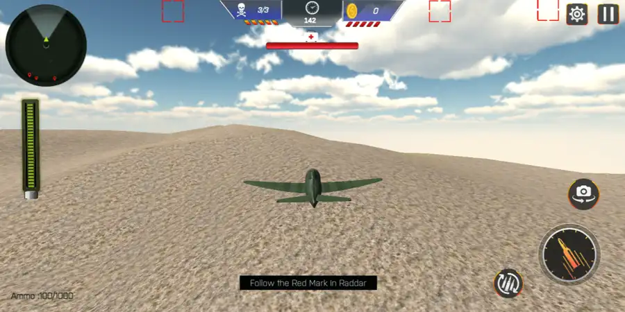 Sky Warriors – Jet Fighter Battle Unity Source Code – SellUnitySourceCode.com screenshot 2