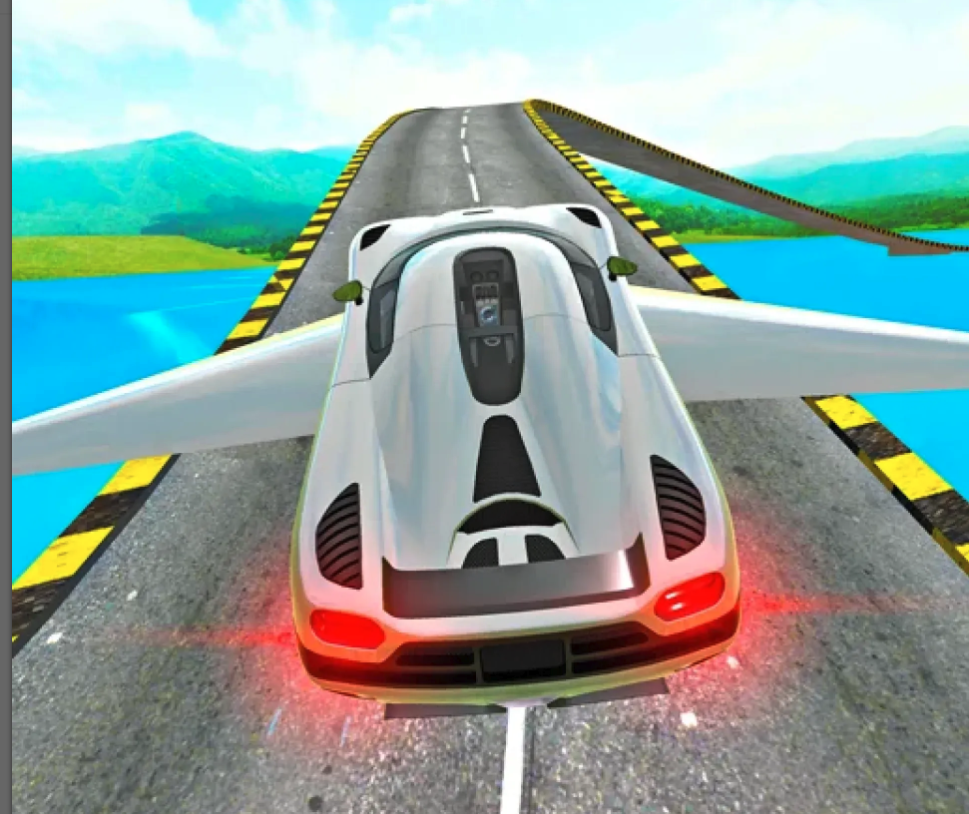 Skydiving Flying Car Stunt: Air Combat Fight Race source code