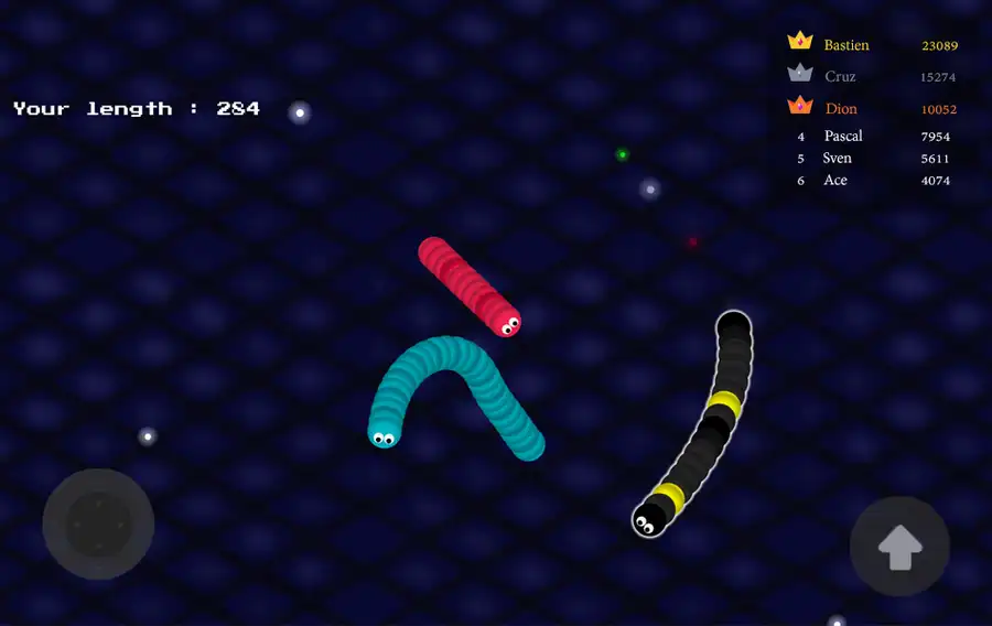 Slither.io - Unity Game Source code Snake Battle SellUnitySourceCode  screenshot 4